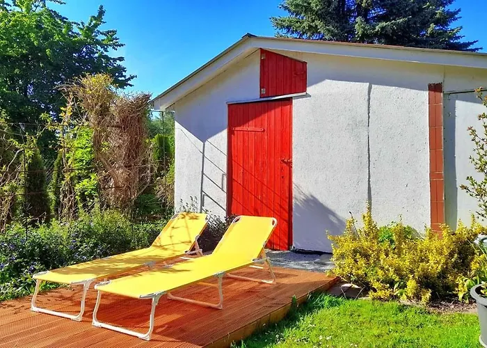 بيت للعطل Mitten Im Seenland Und Spreewaldnah, Schoener Garten شتوركو